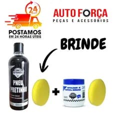 KIT REVITALIZADOR DE PLÁSTICO + PRETINHO LÍQUIDO GITANES + ESPONJAS DE BRINDE