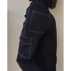 Calça Cargo Caqui,Preto, Bege Sarja Skate C/ Elástico unisex