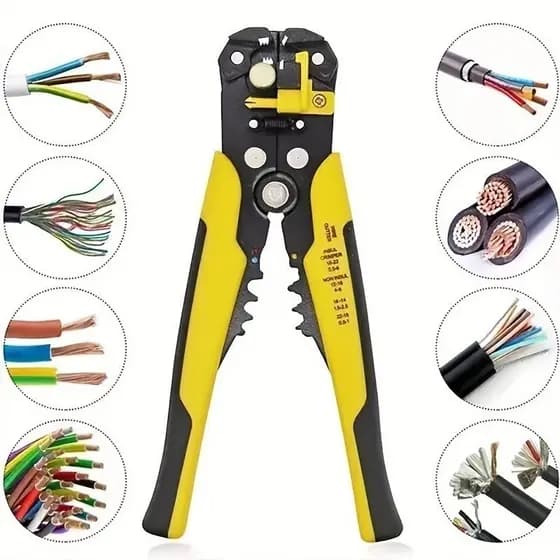 Alicate Automático Decapador Crimpador Alicate de Eletricista Descacador Fios Decapador Fio Automático 5 Em 1
