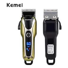 Máquina Cortar Cabelo Sem Fio Profissional Kemei KM-1990