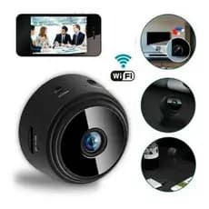 Câmera A9 Mini HD com Sensor de Presença Wi-Fi 110V e Suporte para Encaixe Ming