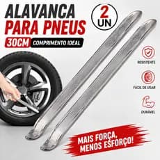 Kit 2 Espátulas Borracheiro Chata 30cm Para Desmontar Pneus