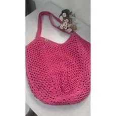 Bolsa de Crochê/Bolsa de ombro/Bolsa de Praia/Várias Cores