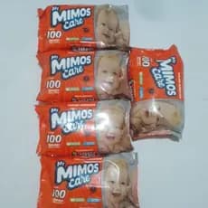 5 Pacotes de Lencinhos Umedecidos Barato My Mimos Care(Total 500 Unidades) - Toalhas Umedecidas | Lenços umedecidos | Lencinhos | cada Pacote com 100 unidades | Tamanho 20cm x 12 cm (Marca My Mimos Care)