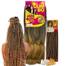 Kit Gypsy Braids 1 Jumbo Tranças Ser Mulher + 1 Nina Softex