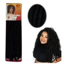 Cabelo Cacheado Nina Softex Crochet Braid Original
