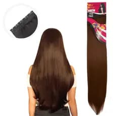 Extensão Tic Tac Aplique Cabelo Orgânico Liso e Ondulado 70cm Weng