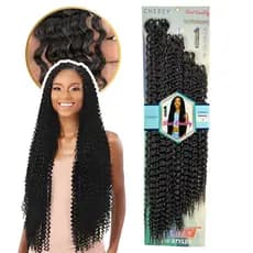 Cabelo Orgânico Crochet 110cm Aplique Cacheado Mariana Cherey