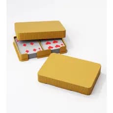 Case duplo para Baralho copag Caixa Box para BARALHO Organizador de Cartas Estojo Minimalista Uno Impressao 3d