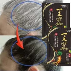 shampoo tonalizante preto Shampoo Puro Natural Herbal Hair Dye 5 Minutos Mudança De Cor Do Cabelo Não Irritante