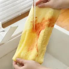 Pano de prato para remoção oleosa, toalha de prato de fibra de madeira, prato de cozinha, absorve água, pano de prato pr
