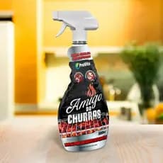Limpa Grelha Forno Fogão Remove Gordura Limpador Multiuso 500ml Limpeza Espeto Churrasqueira Coifa