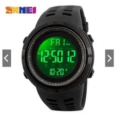 SKMEI Relogio 1251 esportes impermeável masculino lazer digital LED digital multifuncional relógio eletrônico