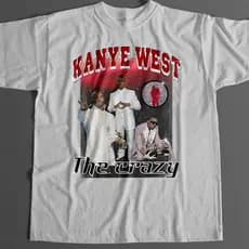 Camiseta Unissex KANYE WEST  VINTAGE  BOOTLEG NOVIDADE