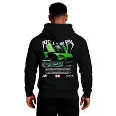Moletom McLaren 765 LT Confortavel 50% Poliester 50% Algodão Unissex Estampado Em DTF