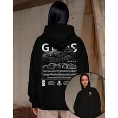 Moletom Porsche GT3 RS Casaco Canguru Masculino Blusa De Frio Unissex Premium Estampa DTF