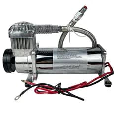 Compressor Suspensão a Ar 444c/445c Cromado 12v 23AMP Pci Eletroparts