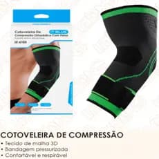 Cotoveleira Esportiva Tensor Ajustável – Alívio de Dor, Tendinite e Epicondilite
