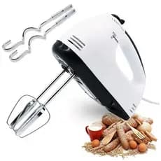 Batedeira De Mão Elétrica Bolo Chantilly 7 Velocidades 260W Batedeira Massa Bolo Ovos 110V