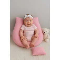 Almofada de Amamentação Grande Sensação Plush Com Travesseirinho Menino Menina