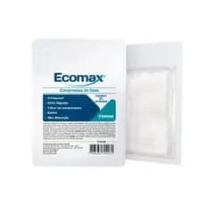 Compressa Gaze Estéril Hidrófila Cirúrgica Para Curativo Feridas 11 Fios 7,5cm x 7,5cm Ecomax