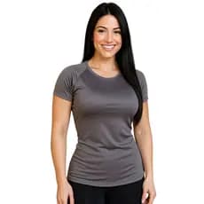 Camiseta Baby Look Esportiva Moda Feminina Dry Fit Esportes Academia Exercícios Físicos