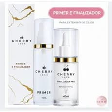 Kit Retenção Primer e Finalizador Cherry Lash  Descartáveis