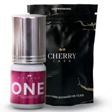 Cola para Extensão de Cílios One Cherry Lash – Cola de Cílios Profissional de Longa Duração