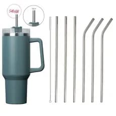 Canudos de aço inoxidável Para Copo , Garrafa De Água Reutilizável , Substituição De Canudos De 30/40oz SUGAW