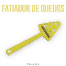 Fatiador Criativo Para Queijos E Frios Em Formato De Queijo