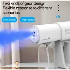 Pulverizador Nano K5 Portátil Recarregável Esterilizador Umidificador Hidratação De Cabelo Jardim Casa Profissional