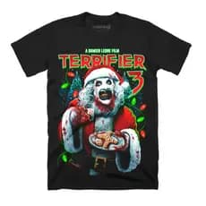 Camiseta Unissex Natal Terrifier 3 Plalhaço Terror Siena Shaw Camisa 100% Algodão Envio Rapido