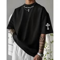 Camiseta Oversized Despojada Streetwear Urbano 100% Algodão