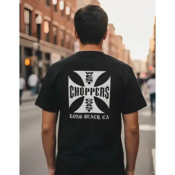 Camiseta West Coast Choppers Paul Walker Camiseta 100% Algodao Unissex Envio Imediato