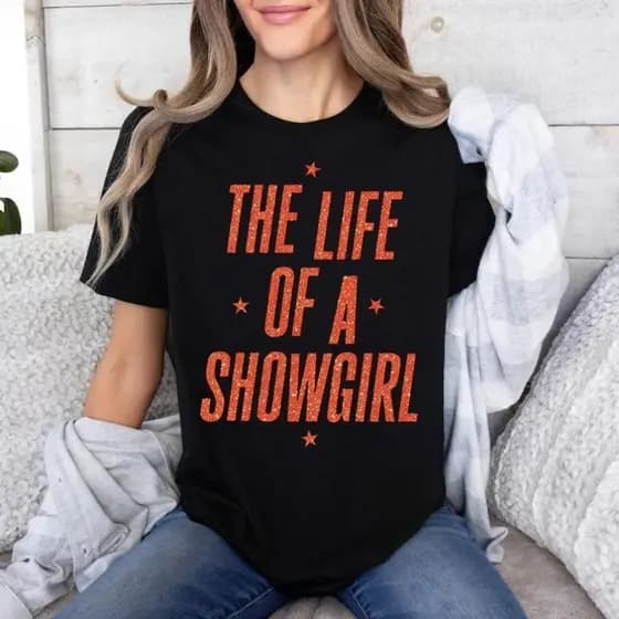 Camiseta Taylor Swift The Life Of a Showgirl Lançamento 2025 100% Algodão Envio Rápido