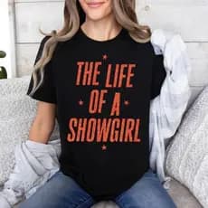 Camiseta Taylor Swift The Life Of a Showgirl Lançamento 2025 100% Algodão Envio Rápido