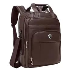 Pasta Mochila Executiva Masculina Executiva Couro
