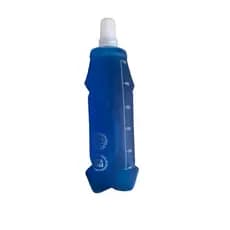 Garrafa de água para corrida/bicicleta 500ml dobrável de silicone Squeeze Soft