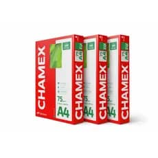 Kit 3 Pacote Sulfite Chamex A4 Branco Impressão