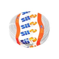 Fio Cabo Flexível 4,0mm 100 Metros Sil Cores