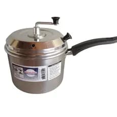 Pipoqueira De Aluminio Polido 3,5L Qualidade Praticidade Cozinha Oferta panela de pipoca PipoCorn