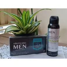 Kit Masculino MEN|O Boticário| Sabonete em barra + Aerossol 48h