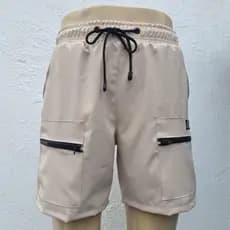 Short Bermuda Tactel Elastano Premium | Short Cargo Praia Academia