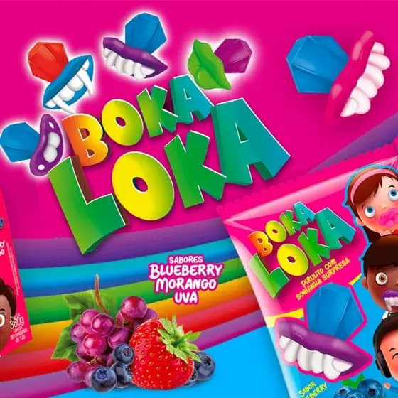 DIP LOKO PIRULITO BOKA LOKA COM 30 UNIDADES