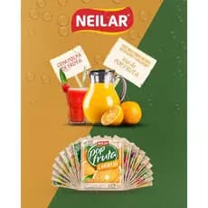 Suco em Pó Pop Fruta Neilar Cx com 20 Unidades De 25gr