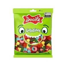 BALA GELATINA MIX DIVERTIDO OU DENTADURA 1KG - docile
