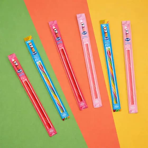 Kit 24 Fini Tubes Super Gigante Com 24 Unidades 35Cm