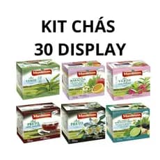 KIT CHÁS MANDIERVAS SABORES DIVERSOS 30 DISPLAY COM 30 UNIDADES