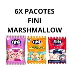 FINI MARSHMALLOW KIT 6 PACOTES DE 200 A 250GR
