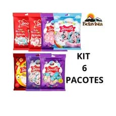 MARSHMALLOW DOCILE KIT 6 UNIDADES 220G